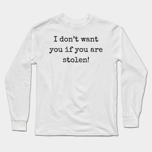 Taken Long Sleeve T-Shirt